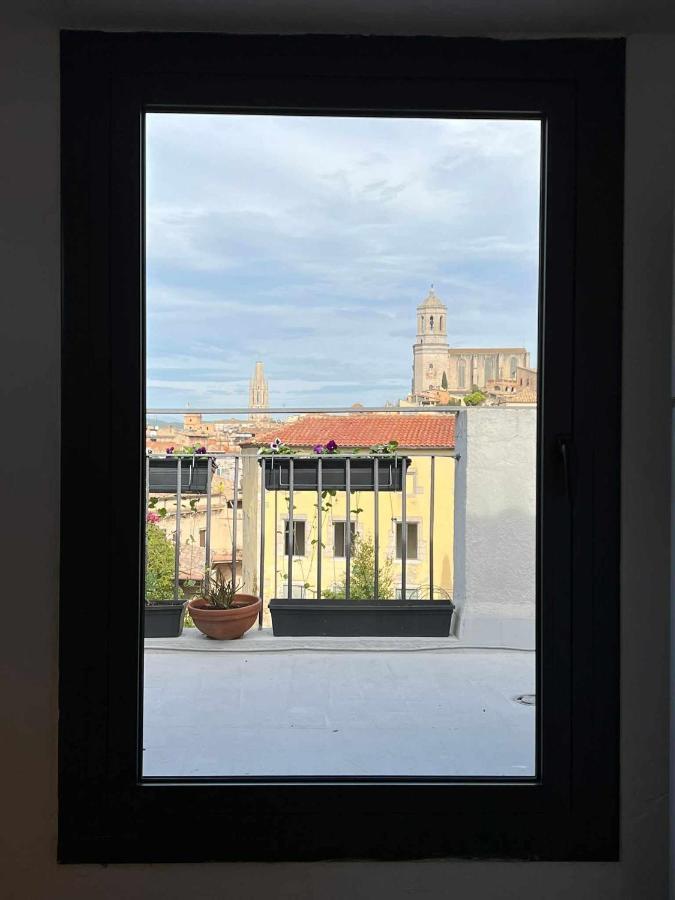 Romantic Duplex With Terrace And Great Views Girona Zewnętrze zdjęcie